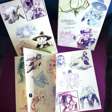 Witchy Inktober Zine