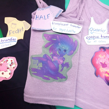 Iron-on Adhesive Examples