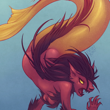 Mermaid Werewolf